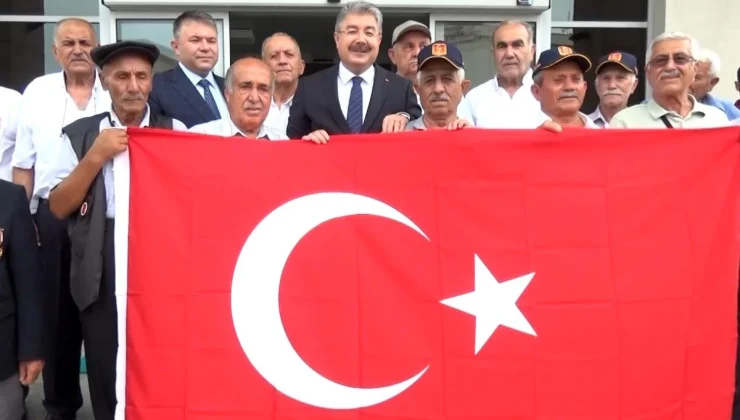 Osmaniyeli Kıbrıs Gazileri 50 yıl sonra savaştıkları topraklara uğurlandı