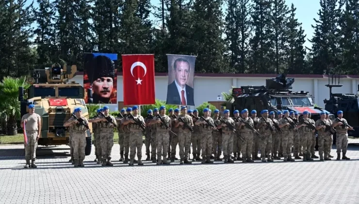 Suriye’nin El Bab şehrine görev yapacak Jandarma Özel Harekat Tabur Komutanlığı’na bağlı timler uğurlandı