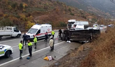 Osmaniye’de Yağışlı Havada Yolcu Minibüsü Devrildi: 6 Yaralı