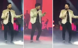 Tarkan, İstanbul’da konser verdi, ayakkabıları ile dikkat çekti